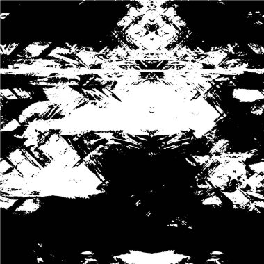 Soyut grunge arkaplanı. Monokrom dokusu. Siyah ve beyaz desenli arkaplan 