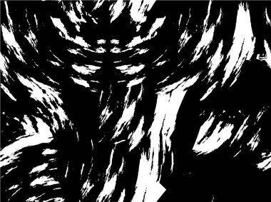 Soyut grunge arkaplanı. Monokrom dokusu. Siyah ve beyaz desenli arkaplan 