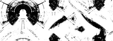 siyah ve beyaz grunge arkaplanı