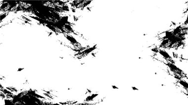 Tek renkli, mürekkepli yaratıcı çizim. grunge dokusu