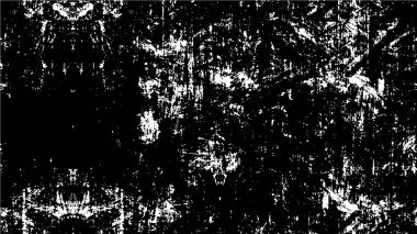 Tek renkli, mürekkepli yaratıcı çizim. grunge dokusu