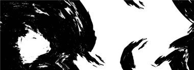 Tek renkli, mürekkepli yaratıcı çizim. grunge dokusu