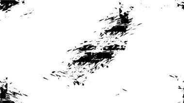 Tek renkli, mürekkepli yaratıcı çizim. grunge dokusu