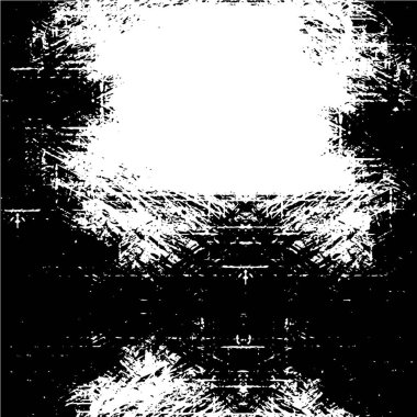 Mürekkepli siyah beyaz çizim. grunge dokusu