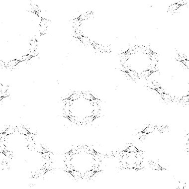 Mürekkepli siyah beyaz çizim. grunge dokusu