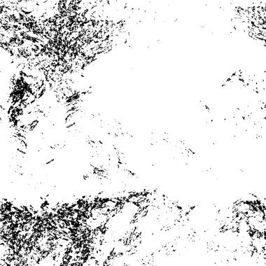 Mürekkepli siyah beyaz çizim. grunge dokusu