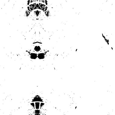 Mürekkepli siyah beyaz çizim. grunge dokusu