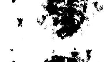 Mürekkeple tek renkli resimleme. grunge dokusu