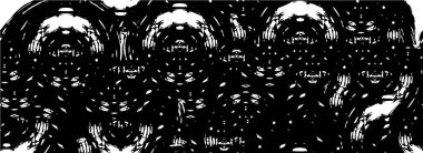 Mürekkeple tek renkli resimleme. grunge dokusu