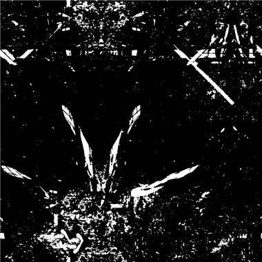 Mürekkeple tek renkli resimleme. grunge dokusu