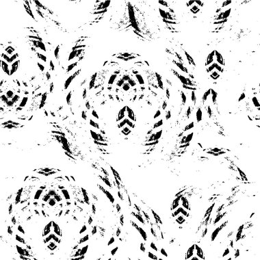 Mürekkeple tek renkli resimleme. grunge dokusu