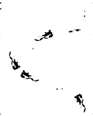 Mürekkeple tek renkli resimleme. grunge dokusu