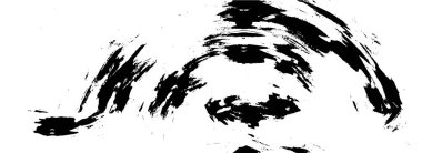 Grunge üst üste biniyor. Soyut siyah-beyaz vektör arkaplanı. Çatlak, leke ve noktalarda kirli desenli tek renkli klasik yüzey. Karanlık korku tarzında eski bir duvar.