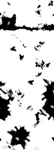 Monochromatická Kreativní Ilustrace Inkoustem Grunge Textura — Stockový vektor