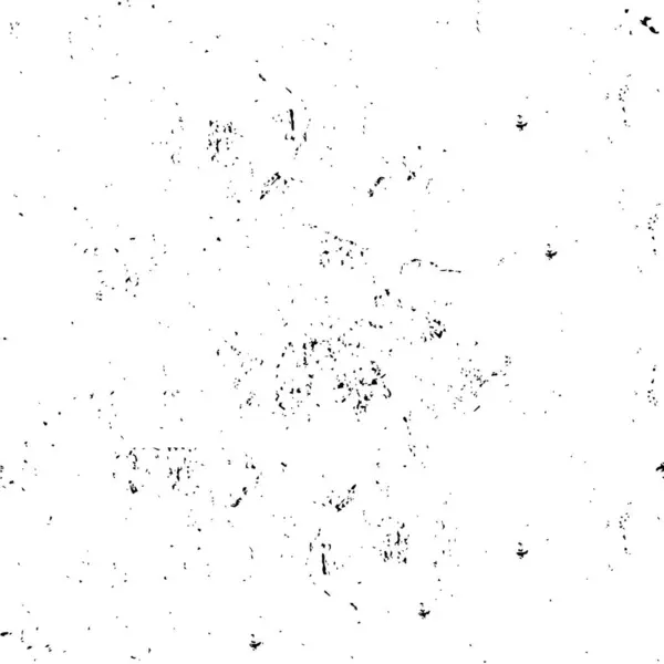Ilustración Creativa Blanco Negro Con Tinta Textura Grunge — Vector de stock