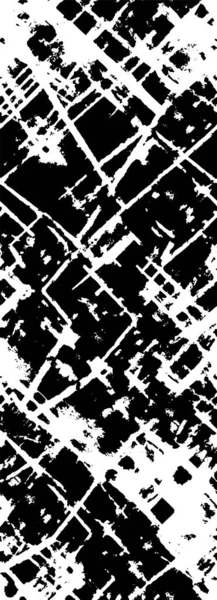 Zwart Wit Creatieve Illustratie Met Inkt Grunge Textuur — Stockvector