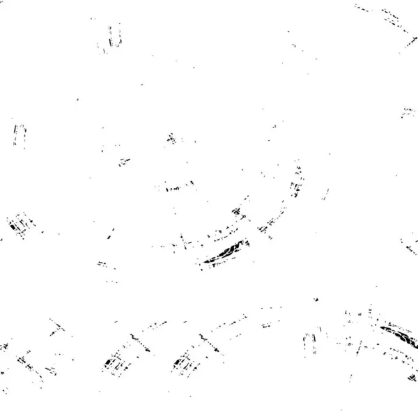 Ασπρόμαυρη Δημιουργική Απεικόνιση Μελάνι Υφή Grunge — Διανυσματικό Αρχείο