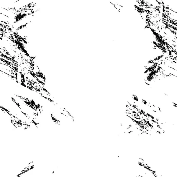 Fekete Fehér Kreatív Illusztráció Tintával Grunge Textúra — Stock Vector