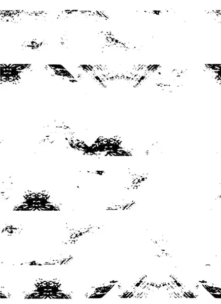 黑色和白色的插图用墨水 磨擦纹理 — 图库矢量图片