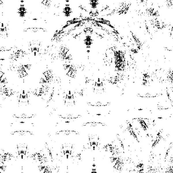 Ilustración Blanco Negro Con Tinta Textura Grunge — Archivo Imágenes Vectoriales