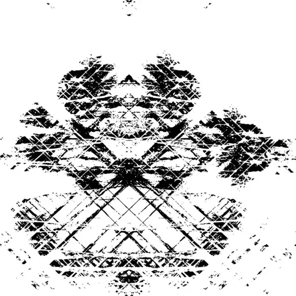 Mürekkepli siyah beyaz çizim. grunge dokusu