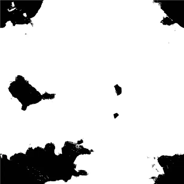 Ilustración Blanco Negro Con Tinta Textura Grunge — Vector de stock