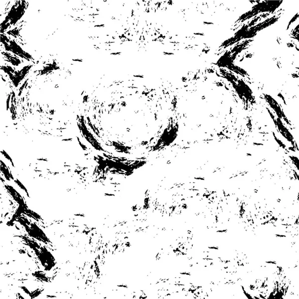 Монохромна Ілюстрація Чорнилом Гранжева Текстура — стоковий вектор