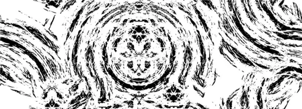 Illustration Monochrome Encre Texture Grunge — Image vectorielle