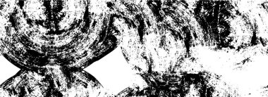 Grunge üst üste biniyor. Soyut siyah-beyaz vektör arkaplanı. Çatlak, leke ve noktalarda kirli desenli tek renkli klasik yüzey. Karanlık korku tarzında eski bir duvar.