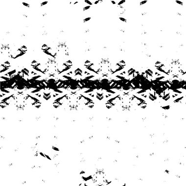 Grunge üst üste biniyor. Soyut siyah-beyaz vektör arkaplanı. Çatlak, leke ve noktalarda kirli desenli tek renkli klasik yüzey. Karanlık korku tarzında eski bir duvar.