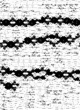 Grunge üst üste biniyor. Soyut siyah-beyaz vektör arkaplanı. Çatlak, leke ve noktalarda kirli desenli tek renkli klasik yüzey. Karanlık korku tarzında eski bir duvar.