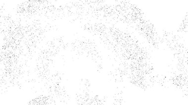 Grunge üst üste biniyor. Soyut siyah-beyaz vektör arkaplanı. Çatlak, leke ve noktalarda kirli desenli tek renkli klasik yüzey. Karanlık korku tarzında eski bir duvar.