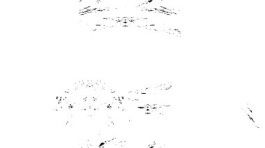 Vektör grunge dokusu. Siyah beyaz arka plan. Soyut monokrom resim koyu tonlarda solmuş bir efekt içerir