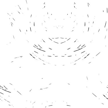 Grunge üst üste biniyor. Soyut siyah-beyaz vektör arkaplanı. Çatlak, leke ve noktalarda kirli desenli tek renkli klasik yüzey. Karanlık korku tarzında eski bir duvar.