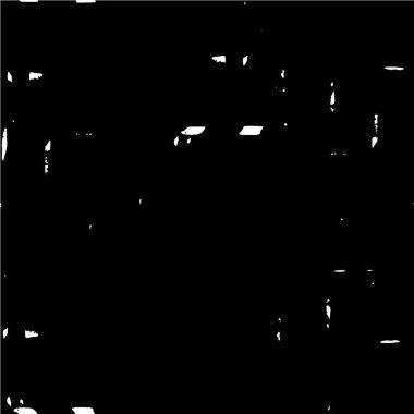 Grunge üst üste biniyor. Soyut siyah-beyaz vektör arkaplanı. Çatlak, leke ve noktalarda kirli desenli tek renkli klasik yüzey. Karanlık korku tarzında eski bir duvar.