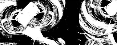 Soyut grunge siyah ve beyaz doku. vektör illüstrasyonu    