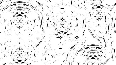 Soyut grunge dokusu, siyah beyaz arkaplan. vektör illüstrasyonu   