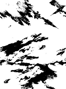 Soyut grunge dokusu, siyah beyaz arkaplan. vektör illüstrasyonu   