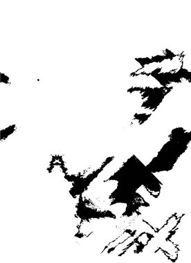 soyut siyah ve beyaz grunge arkaplan şablonu