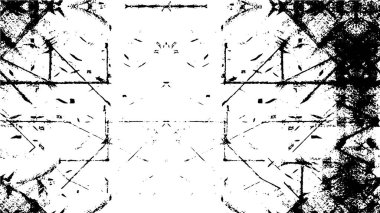 Grunge dokusu. siyah ve beyaz kaba arkaplan.