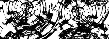 soyut siyah ve beyaz grunge arkaplan şablonu