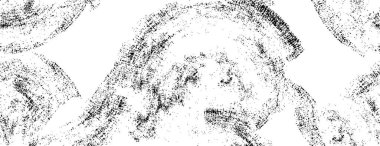 Grunge üst üste biniyor. Soyut siyah-beyaz vektör arkaplanı. Çatlak, leke ve noktalarda kirli desenli tek renkli klasik yüzey. Karanlık korku tarzında eski bir duvar.