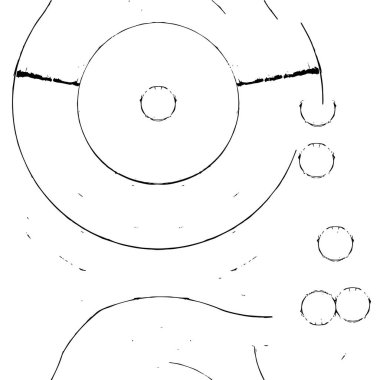 Soyut arkaplan. Monokrom dokusu. Siyah ve beyaz desenli arkaplan.