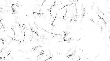 Grunge üst üste biniyor. Soyut siyah-beyaz vektör arkaplanı. Çatlak, leke ve noktalarda kirli desenli tek renkli klasik yüzey. Karanlık korku tarzında eski bir duvar.