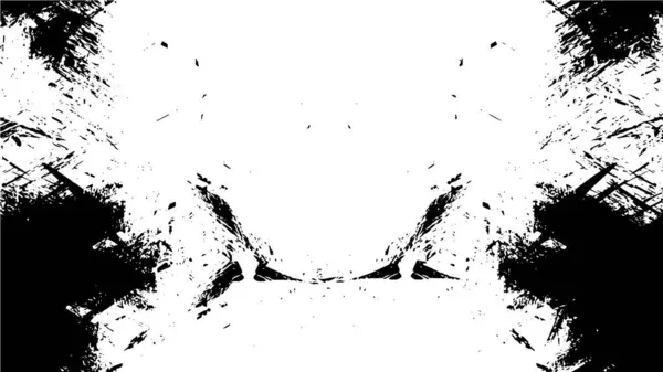 抽象的なグラウンジ 黒と白のテクスチャ ベクトルイラスト — ストックベクタ