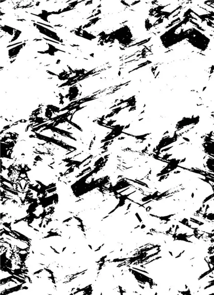 Grunge Abstracto Textura Blanco Negro Ilustración Vectorial — Archivo Imágenes Vectoriales