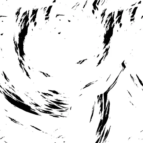 Texture Grunge Abstraite Fond Noir Blanc Illustration Vectorielle — Image vectorielle