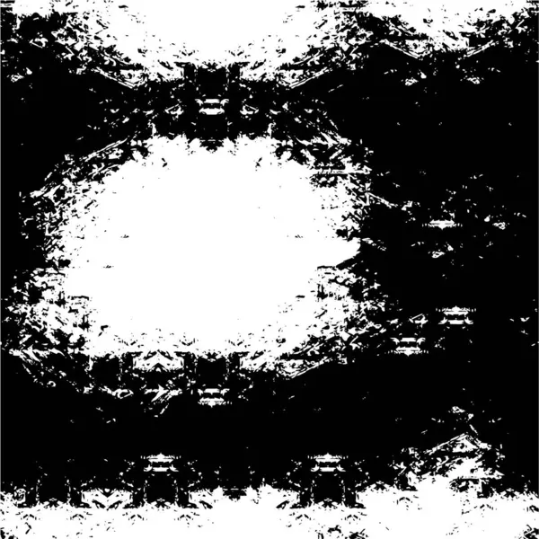 Abstraktní Grunge Textura Černobílé Pozadí Vektorová Ilustrace — Stockový vektor