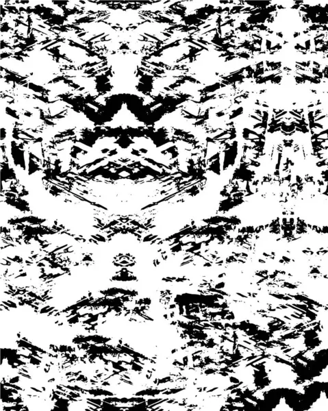 Textura Grunge Abstracta Fondo Blanco Negro Ilustración Vectorial — Archivo Imágenes Vectoriales