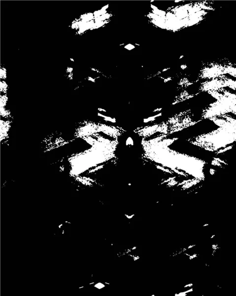 Абстрактная Гранж Текстура Черно Белый Фон Векторная Иллюстрация — стоковый вектор